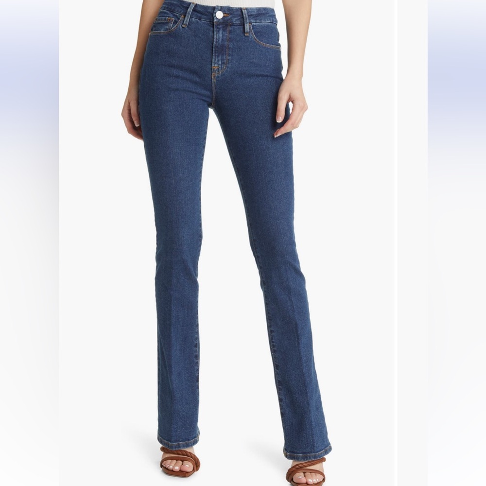 Frame Denim Women's Blue Boot Cut Jeans